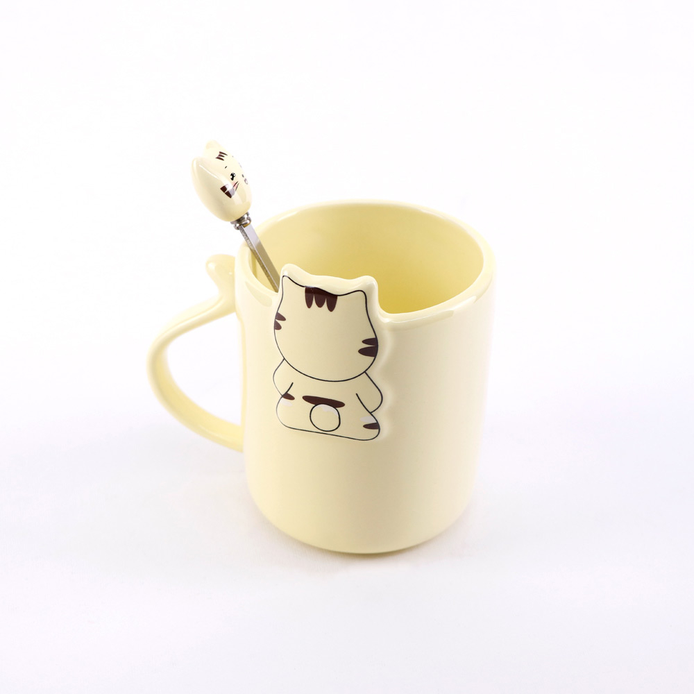 ماگ هپی کت زرد مدیسوری MODISSORY