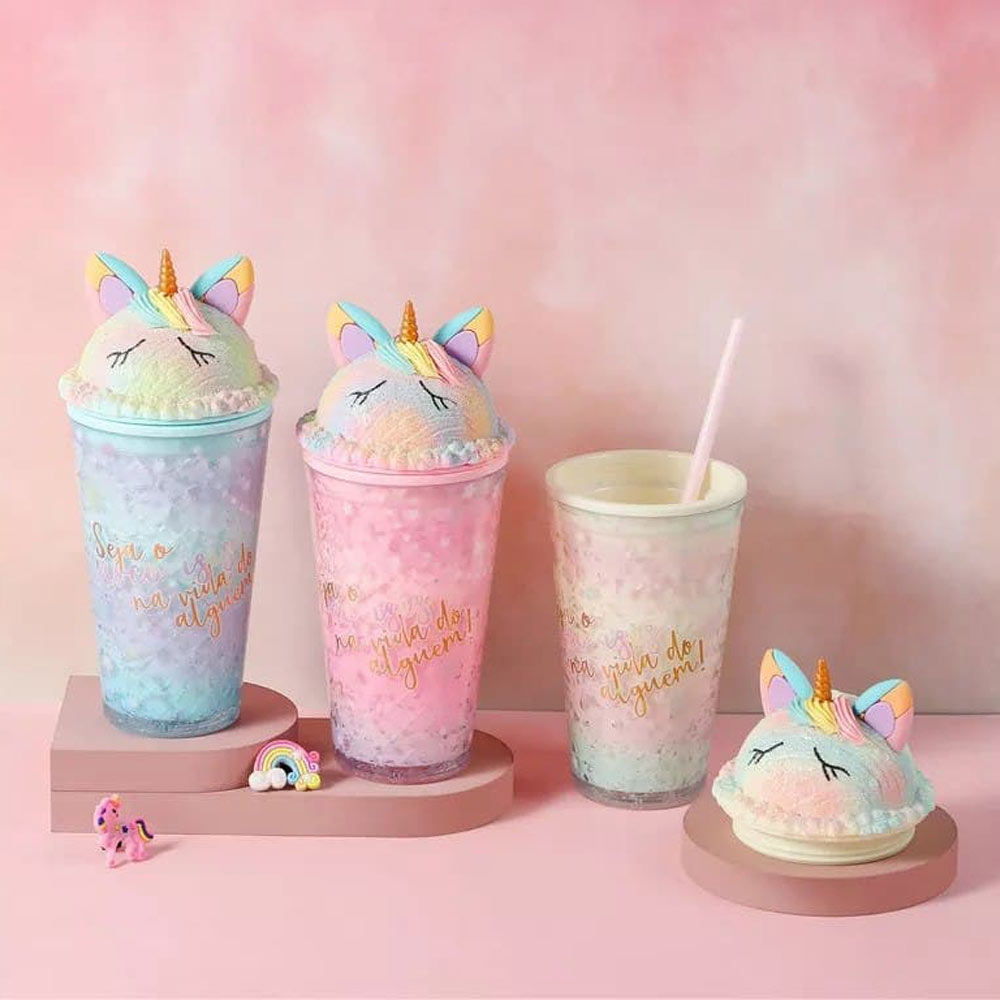 لیوان اسموتی یونیکورن آبی مدیسوری MODISSORY