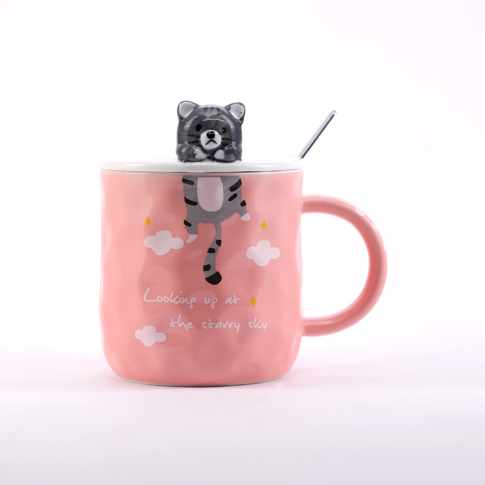 ماگ گربه روی در صورتی مدیسوری MODISSORY