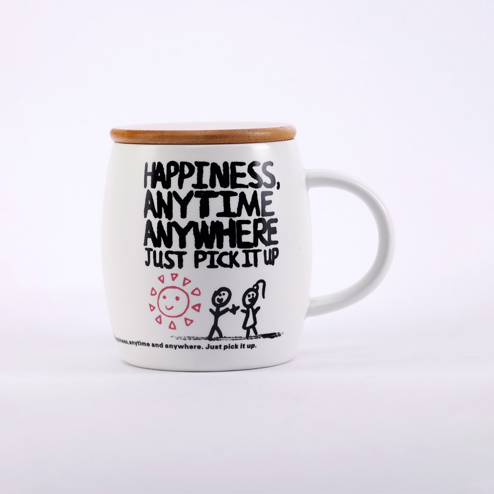 MODISSORY HAPPINESS MUG ماگ نوشته دار HAPPINESS مدیسوری MODISSORY