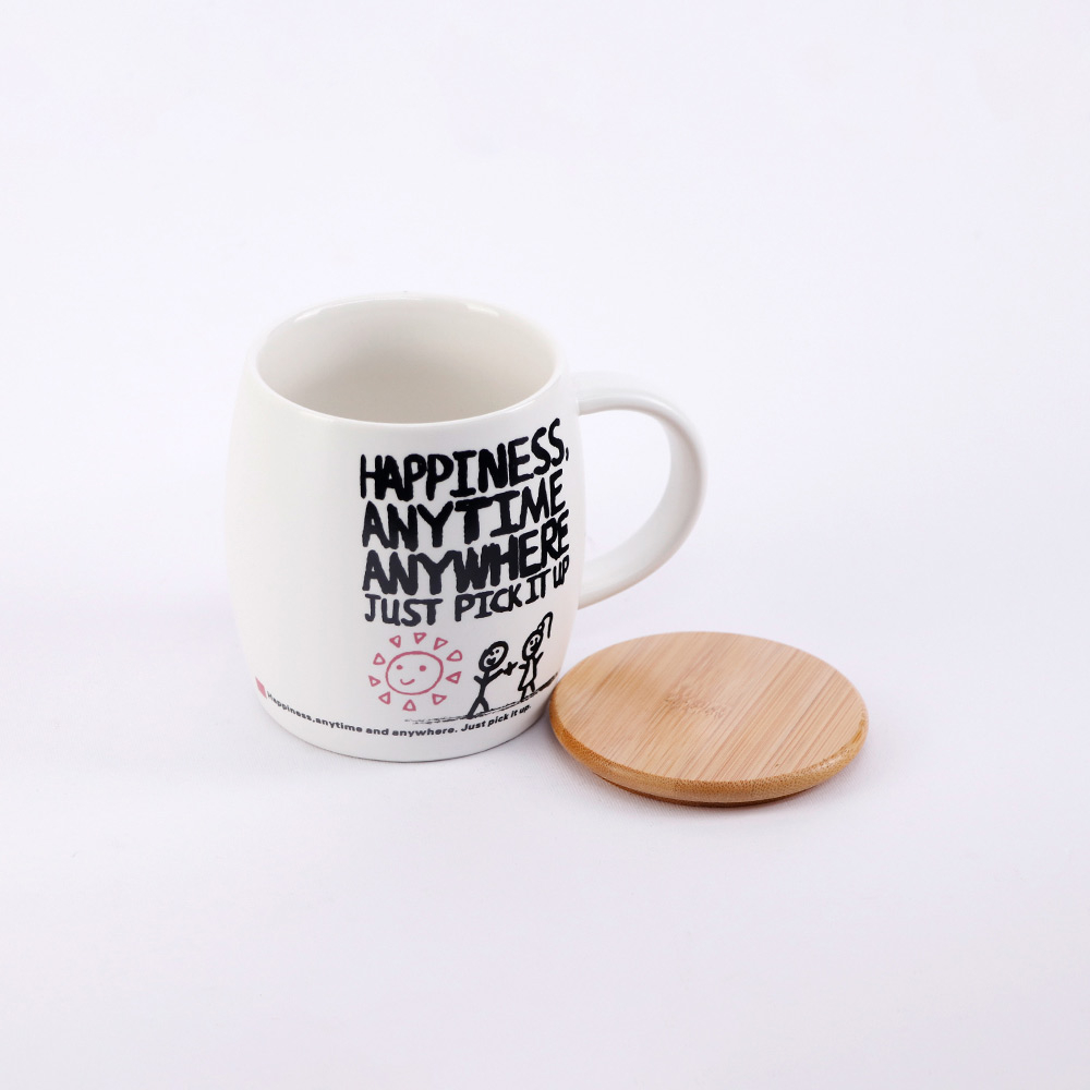 MODISSORY HAPPINESS MUG ماگ نوشته دار HAPPINESS مدیسوری MODISSORY