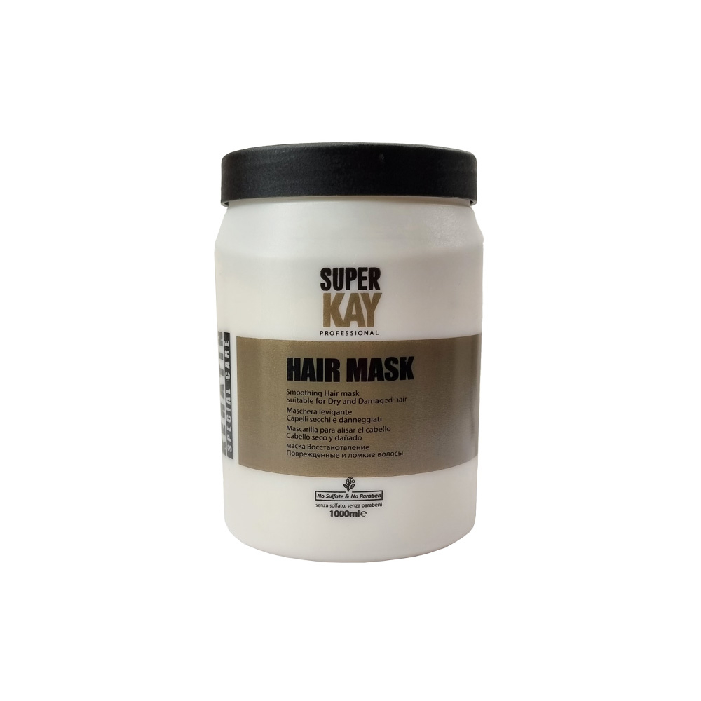 ماسک مو کاسه ای کراتین 1000 میلی لیتر سوپرکی SUPER KAY