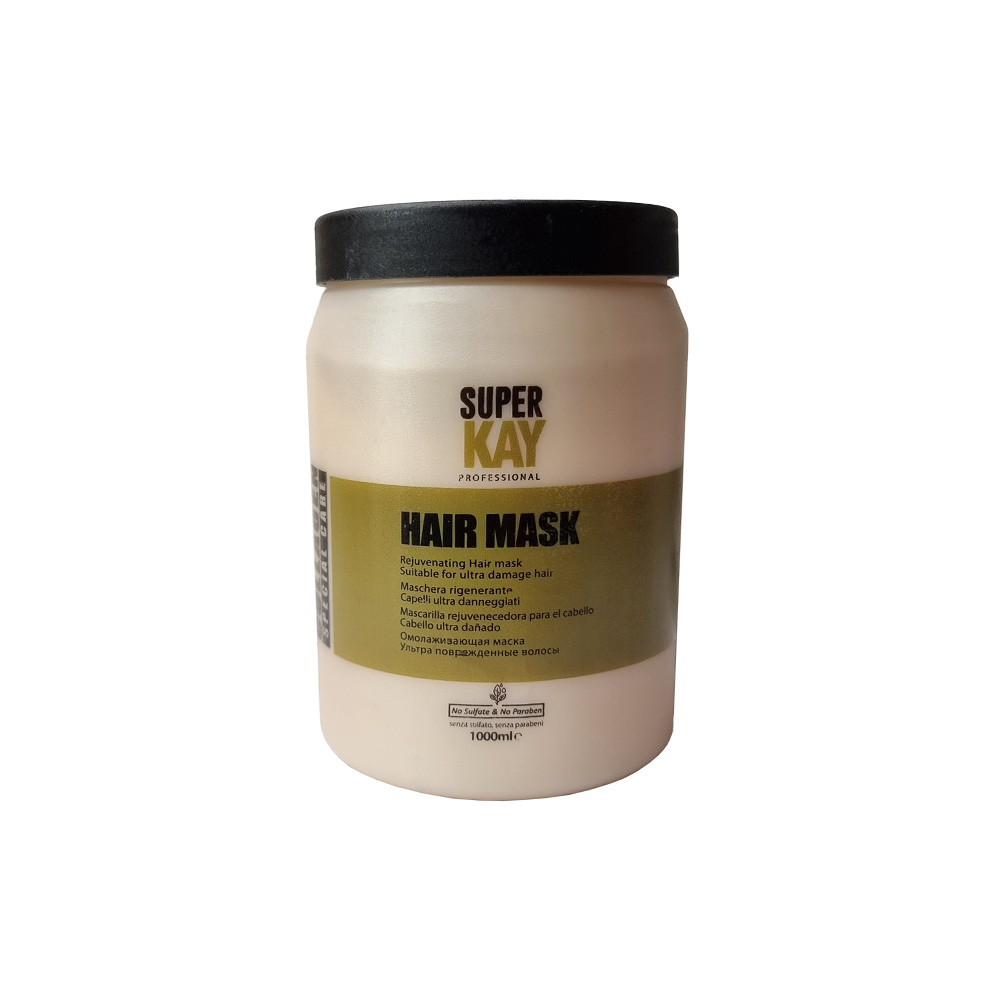 ماسک مو کاسه ای کلاژن 1000 میلی لیتر سوپرکی SUPER KAY
