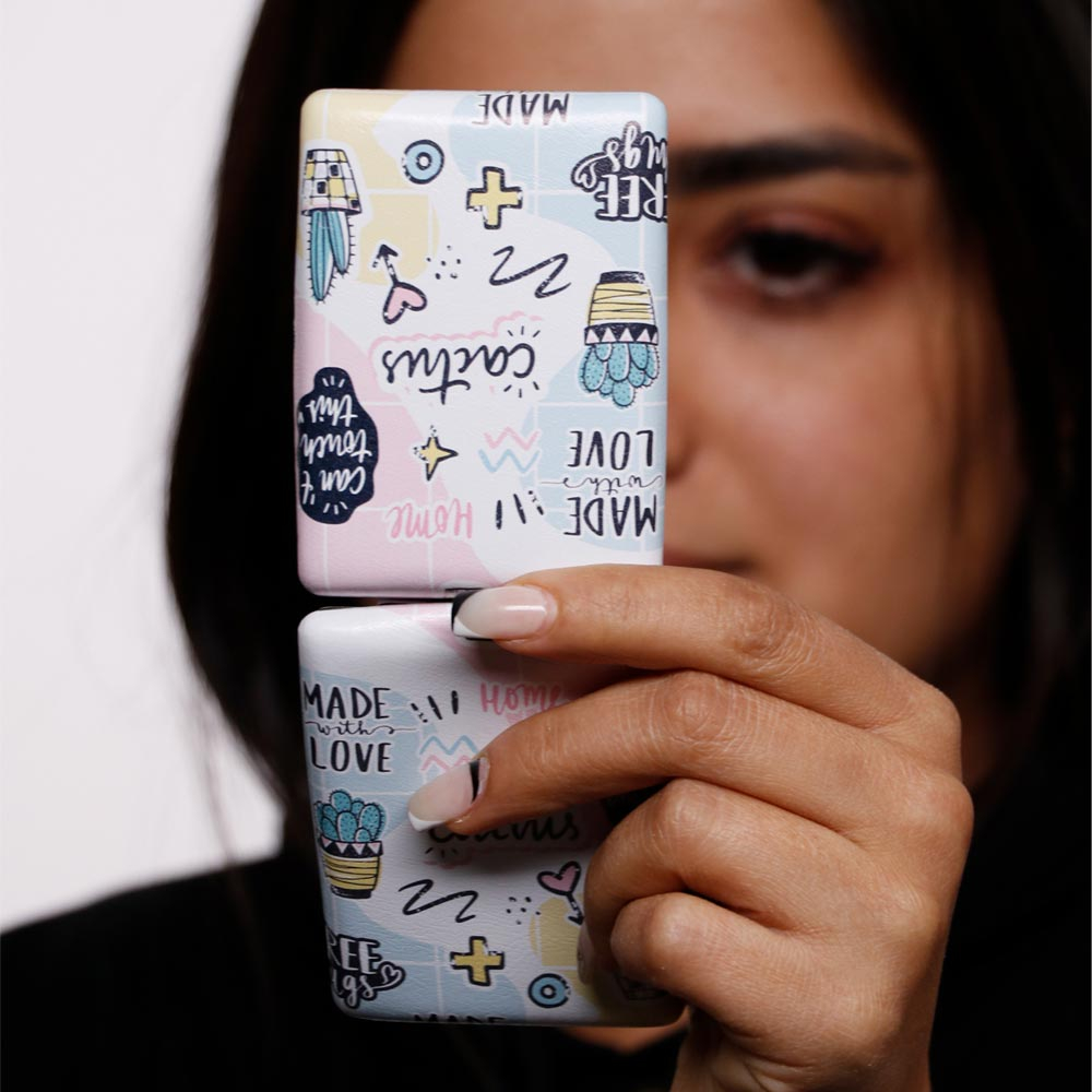 آینه چرمی طرح 3 مدیسوری MODISSORY