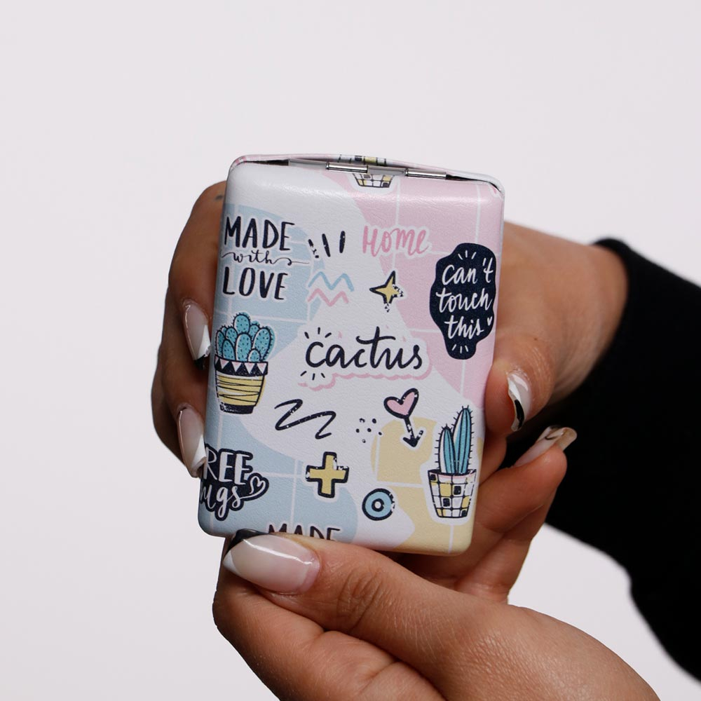 آینه چرمی طرح 3 مدیسوری MODISSORY