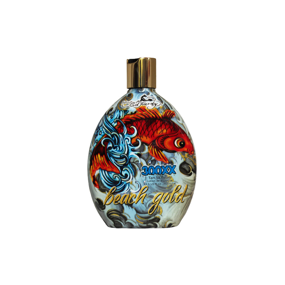 لوسیون سولاریوم 300XXX مدل BEACH GOLD ادهاردی ED HARDY