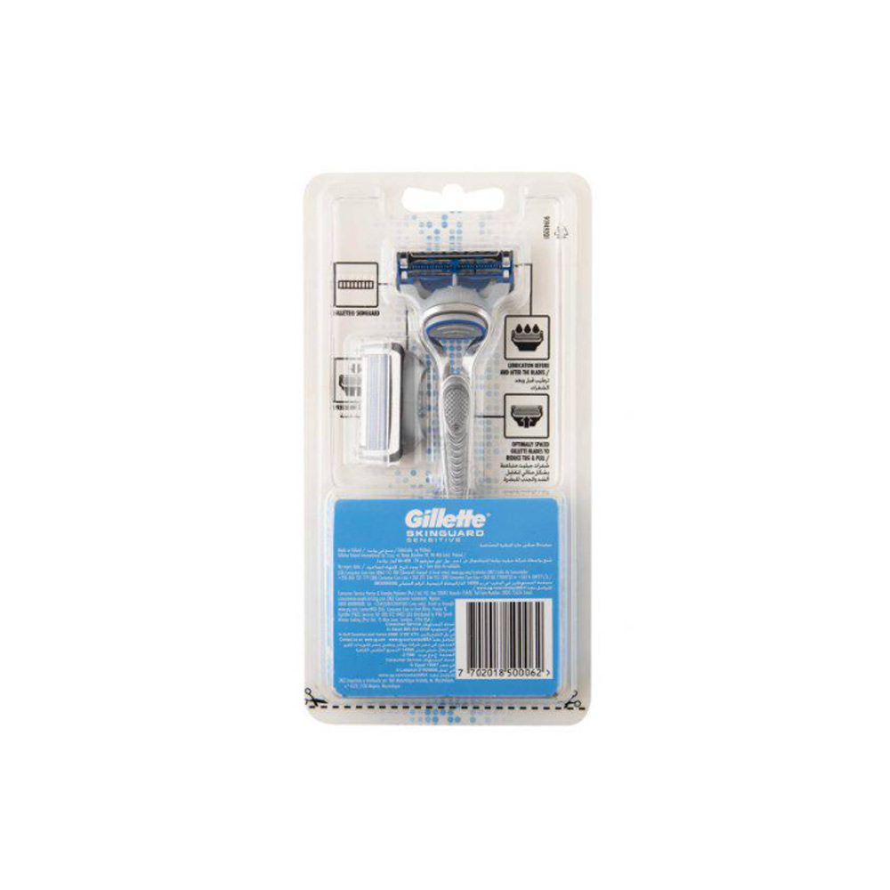 خودتراش با تیغه یدک SKINGUARD ژیلت GILLETTE