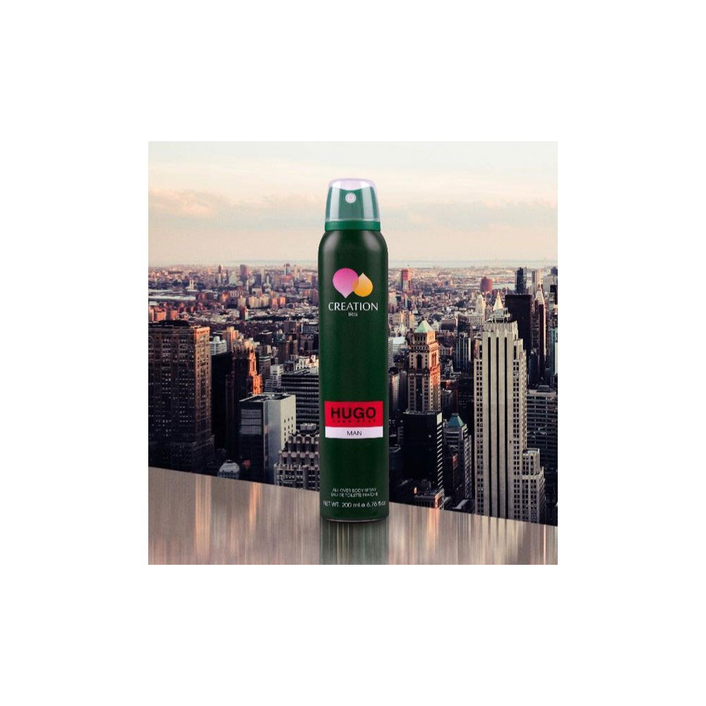 اسپری مردانه HUGO BOSS کریشن ایریس CREATION IRIS