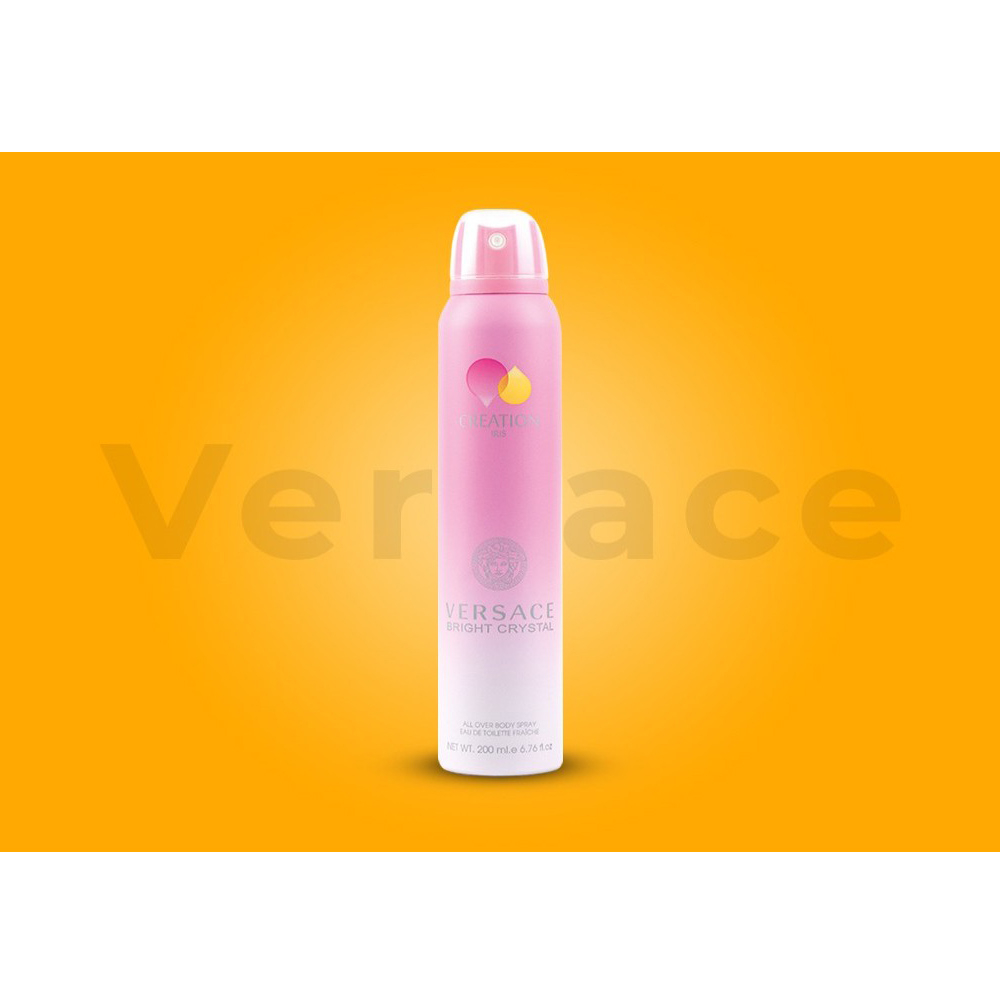 اسپری زنانه VERSACE BRIGHT CRYSTAL کریشن ایریس CREATION IRIS