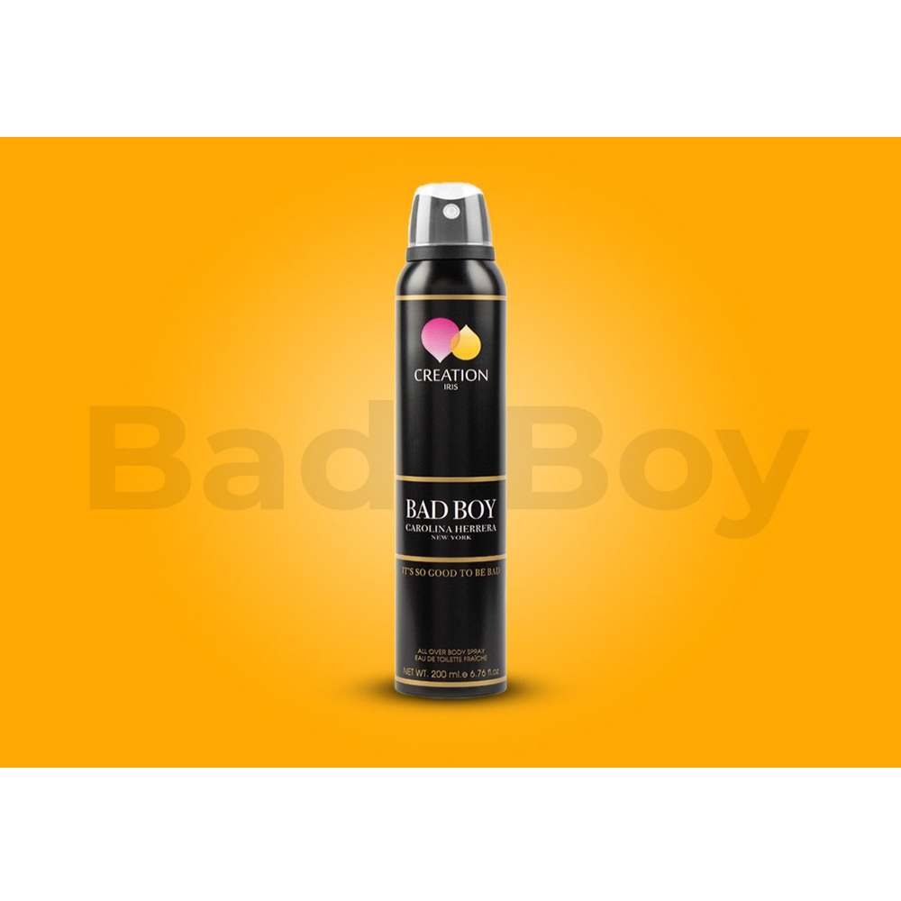 اسپری مردانه BAD BOY کریشن ایریس CREATION IRIS