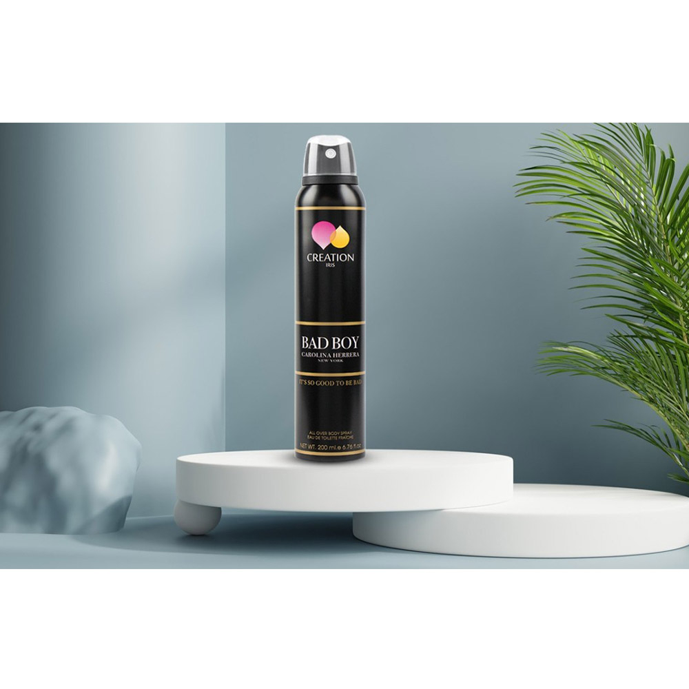 اسپری مردانه BAD BOY کریشن ایریس CREATION IRIS
