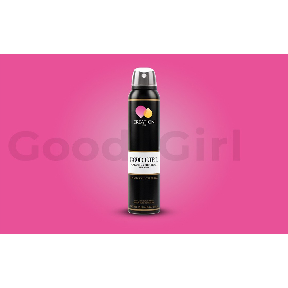 اسپری زنانه GOOD GIRL کریشن ایریس CREATION IRIS