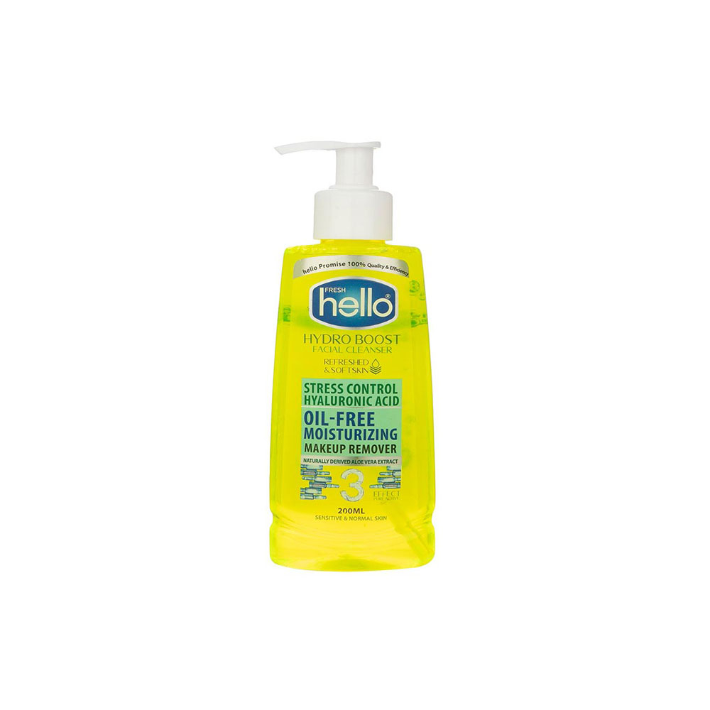 Hello Fresh Stress Control Sensitive & normal Skin Face wash ژل شستشوی صورت پوست حساس و نرمال هلو فرش HELLO FRESH