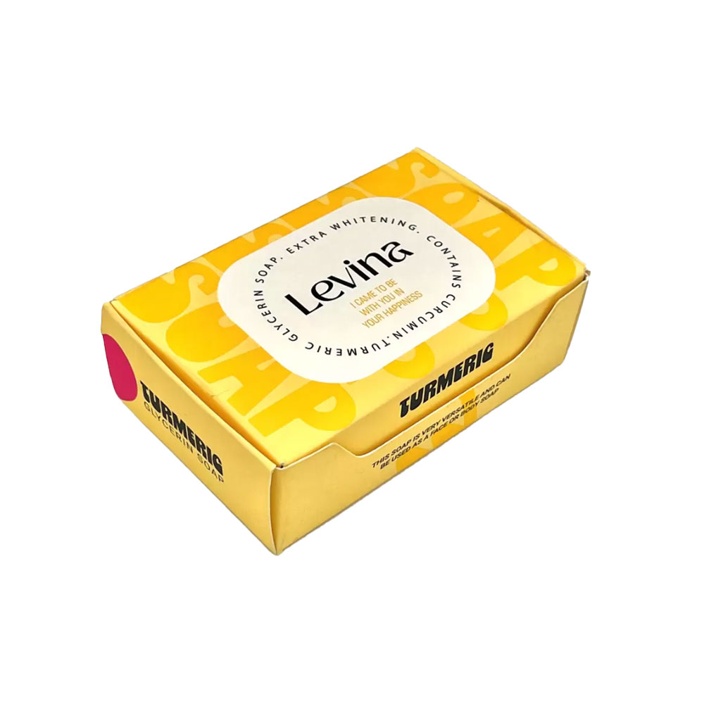 صابون گلیسیرینه زردچوبه لوینا Levina