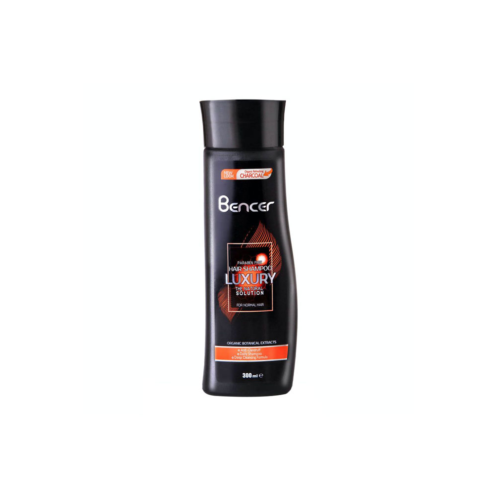 BENCER NORMAL HAIR SHAMPOO شامپو زغالی بنسر BENCER