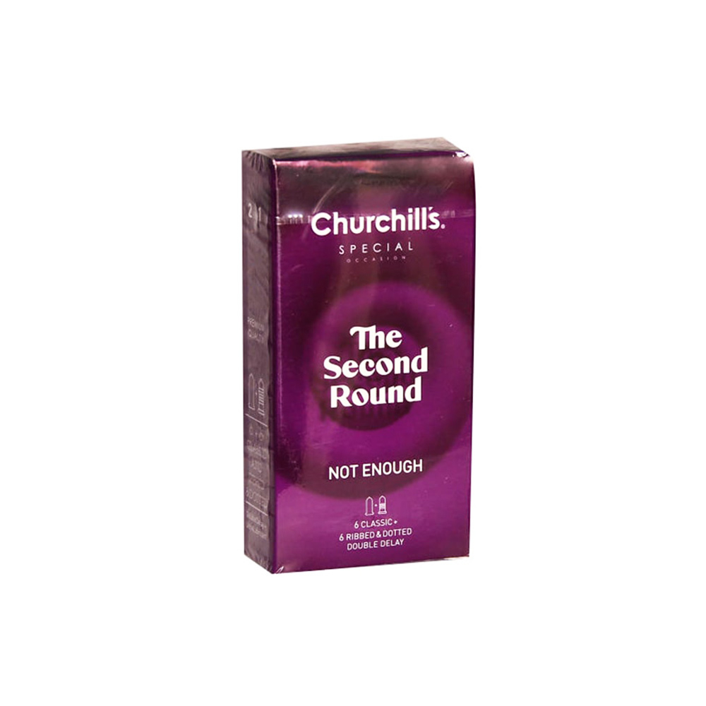 کاندوم خاردار تاخیری THE SECOND ROUND چرچیلز CHURCHILLS