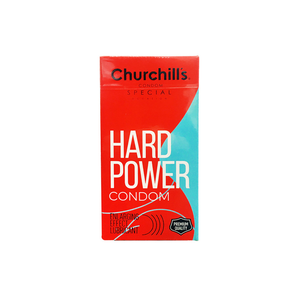  کاندوم HARD POWER بسته 12 عددی چرچیلز CHURCHILLS
