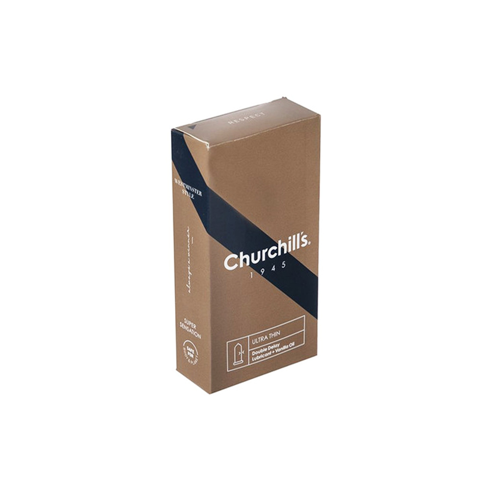 کاندوم تاخیری خیلی نازک SUPER SENSATION چرچیلز CHURCHILLS