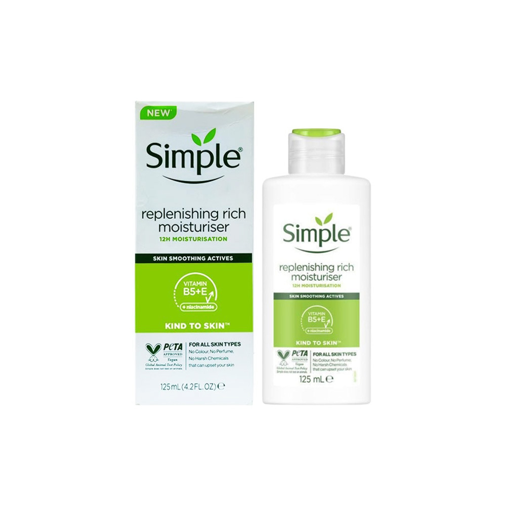کرم مرطوب کننده Replenishing Rich سیمپل Simple