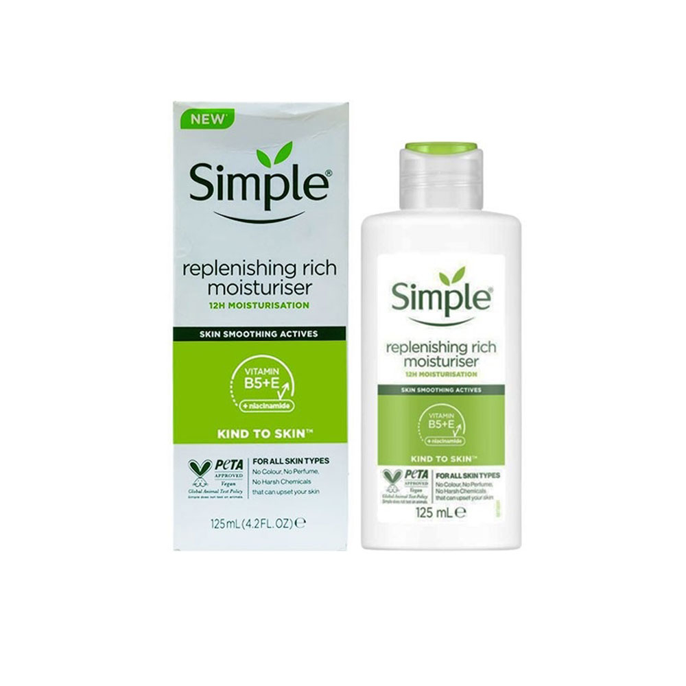کرم مرطوب کننده Replenishing Rich سیمپل Simple