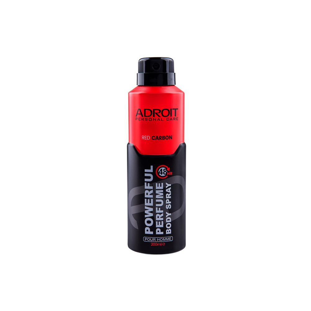 اسپری بدن مردانه RED CARBON آدرویت ADROIT