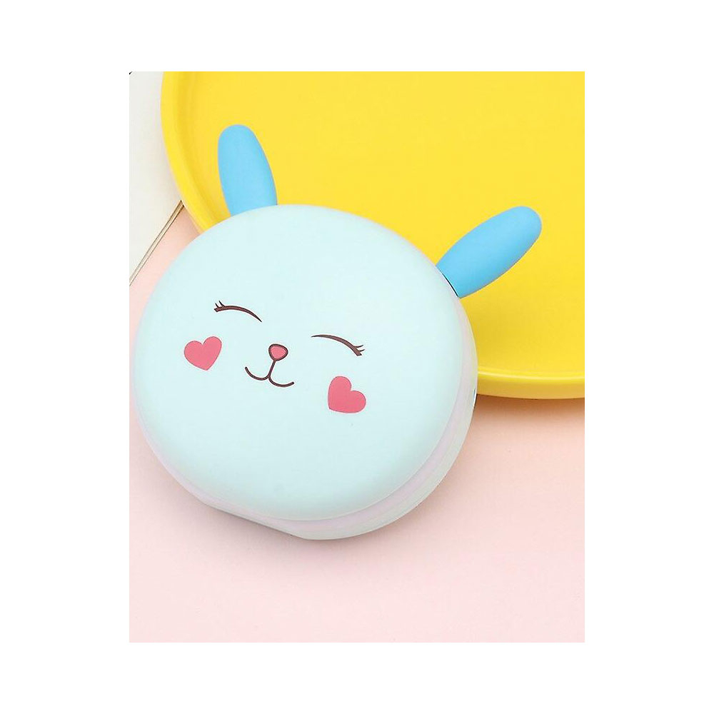 MODISSORY RABBIT MINI HAND WARMER AND BEAUTY MIRROR گرمکن دست آینه دار با رینگ لایت فانتزی RABBIT مدیسوری MODISSORY