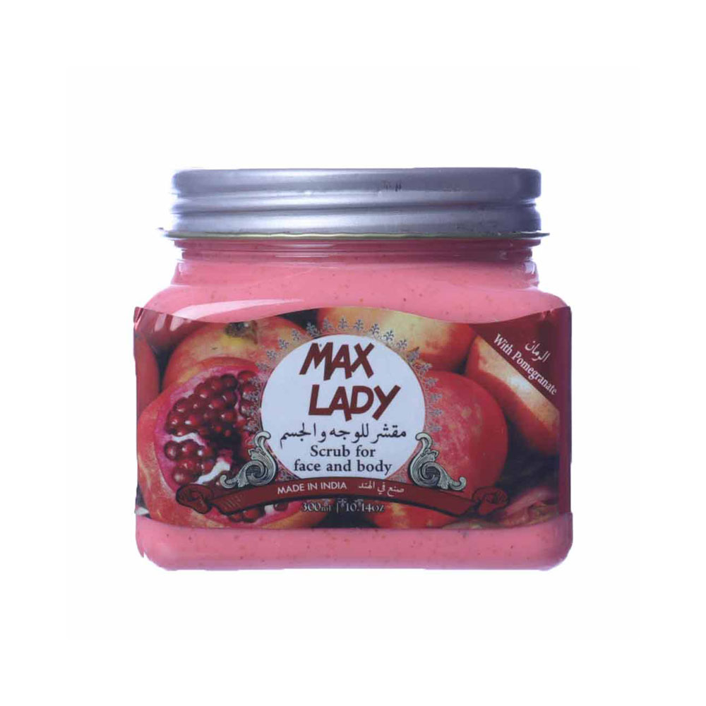 اسکراب انار مکس لیدی MAX LADY