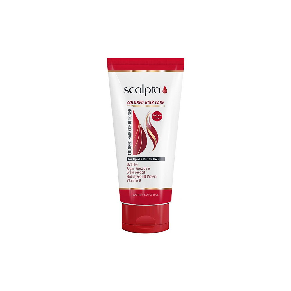 SCALPIA COLORED HAIR CONDITIONER نرم کننده مخصوص موهای رنگ شده اسکالپیا SCALPIA