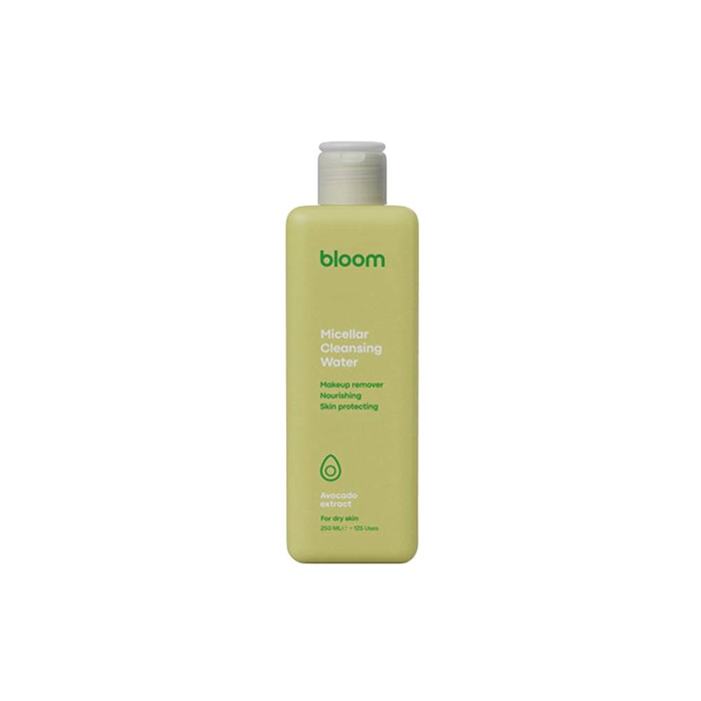 BLOOM AVOCADO MICELLAR CLEANSING WATER میسلار واتر پوست خشک آووکادو بلوم BLOOM