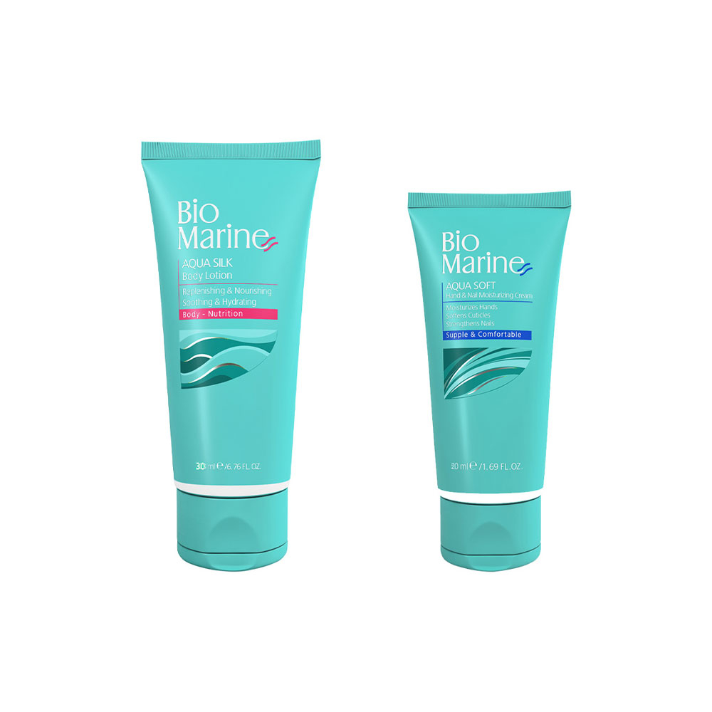 پک کرم دست و ناخن و لوسیون بدن بایومارین BIO MARINE