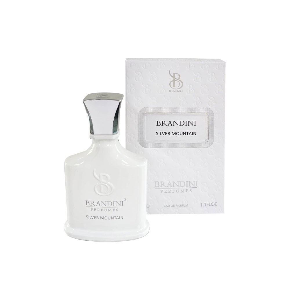عطر جیبی زنانه و مردانه Silver Mountain برندینی Brandini