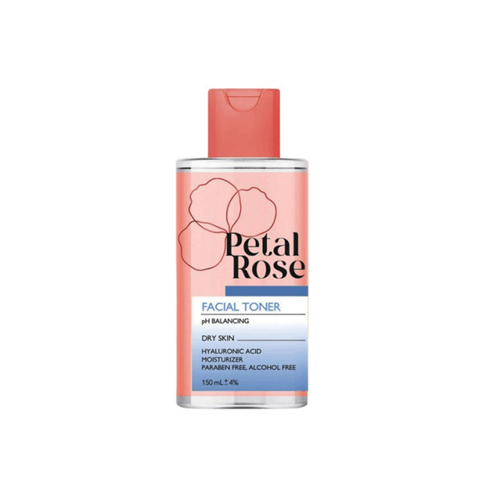 تونر صورت مناسب پوست خشک پتال رز  PETAL ROSE
