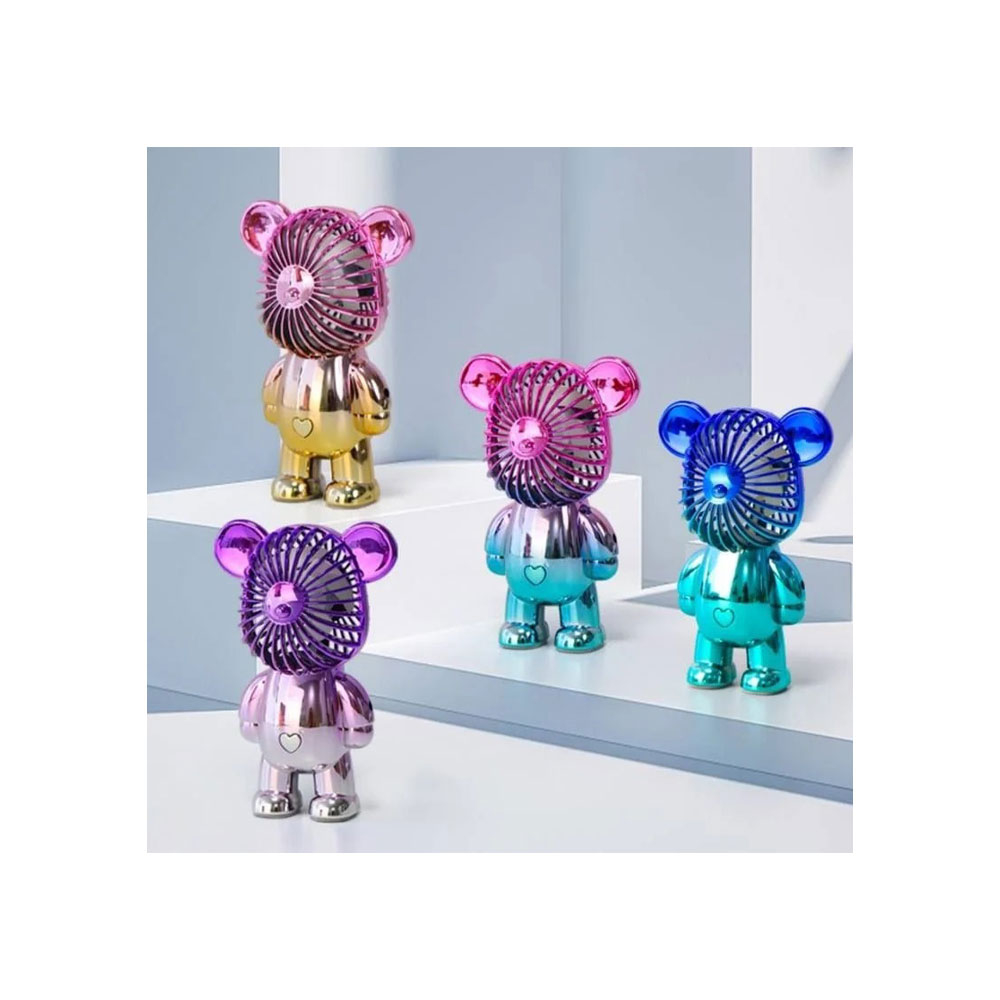 فن فانتزی خرسی شارژی متالیک مدیسوری MODISSORY