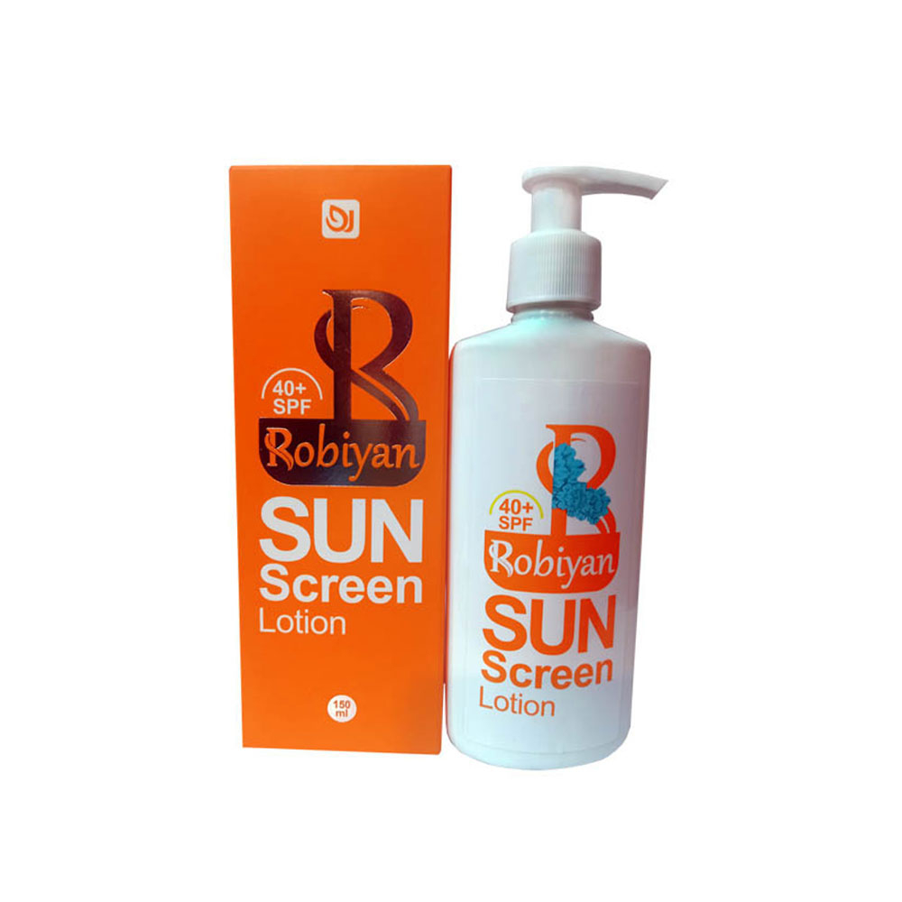لوسیون ضد آفتاب SPF40 روبیان ROBIYAN