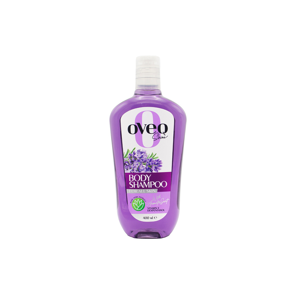 شامپو بدن شفاف مدل لوندر اوک شاین OVEQ SHINE