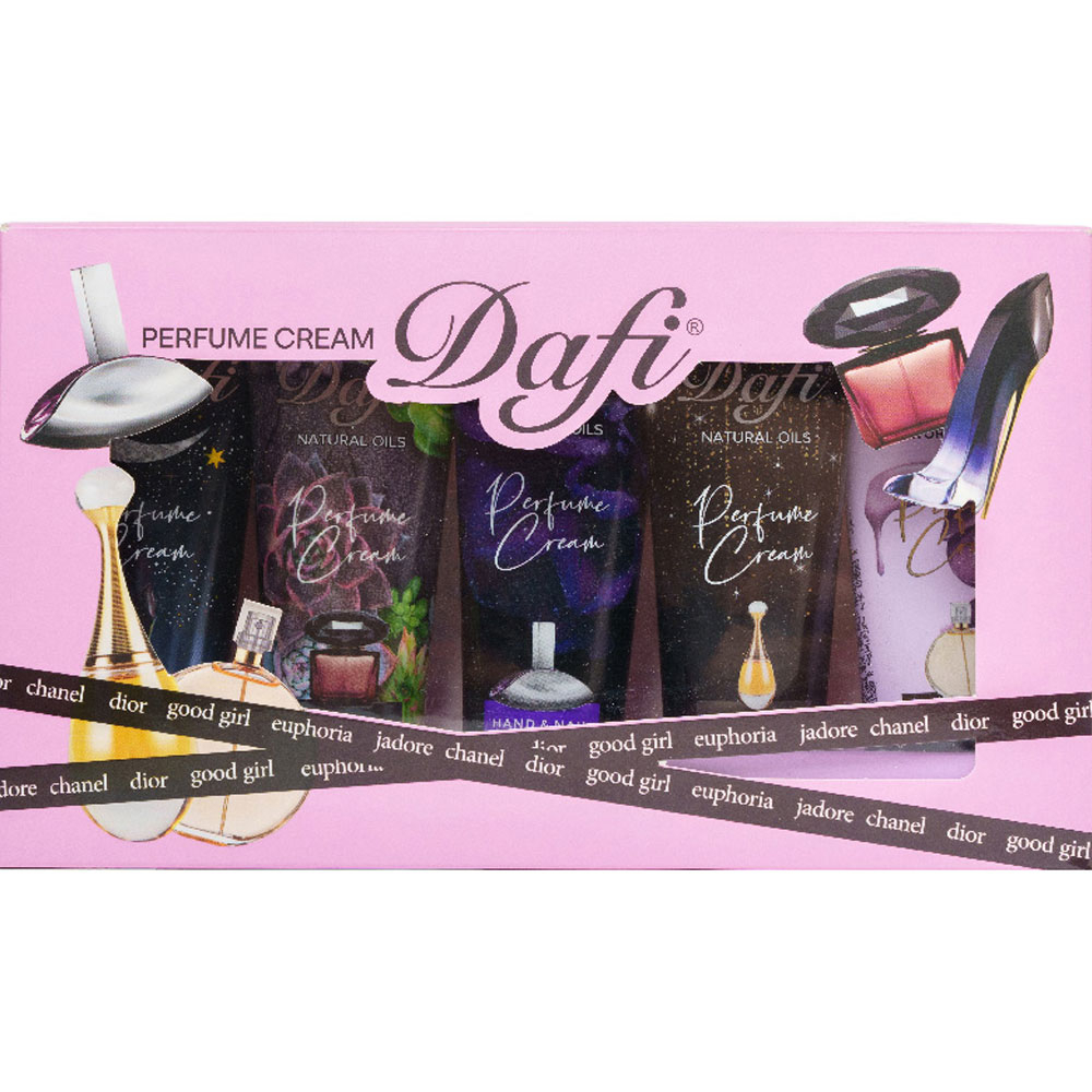 پک  کرم مرطوب کننده عطری 5عددی دافی DAFI