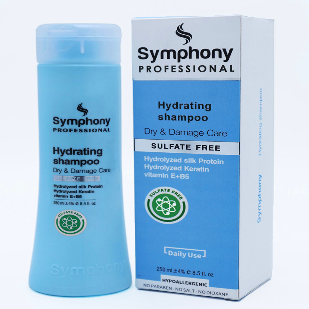 شامپو آبرسان موهای خشک  Hydrating سیمفونی SYMPHONY