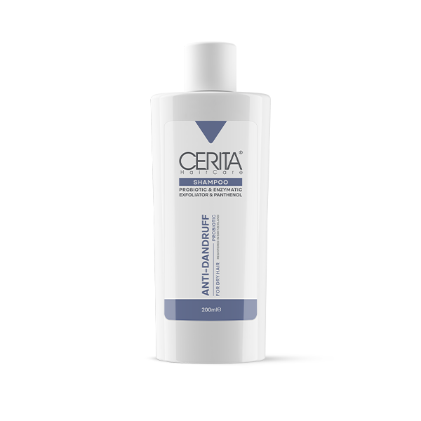 تصویر شامپو ضد شوره پروبیوتیک سریتا مناسب موهای خشک 200 میل
