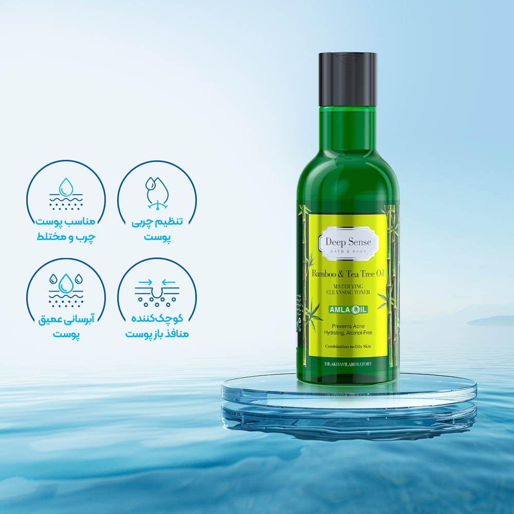 تصویر تونر پاک‌ کننده دیپ سنس مدل بامبو 160 میل