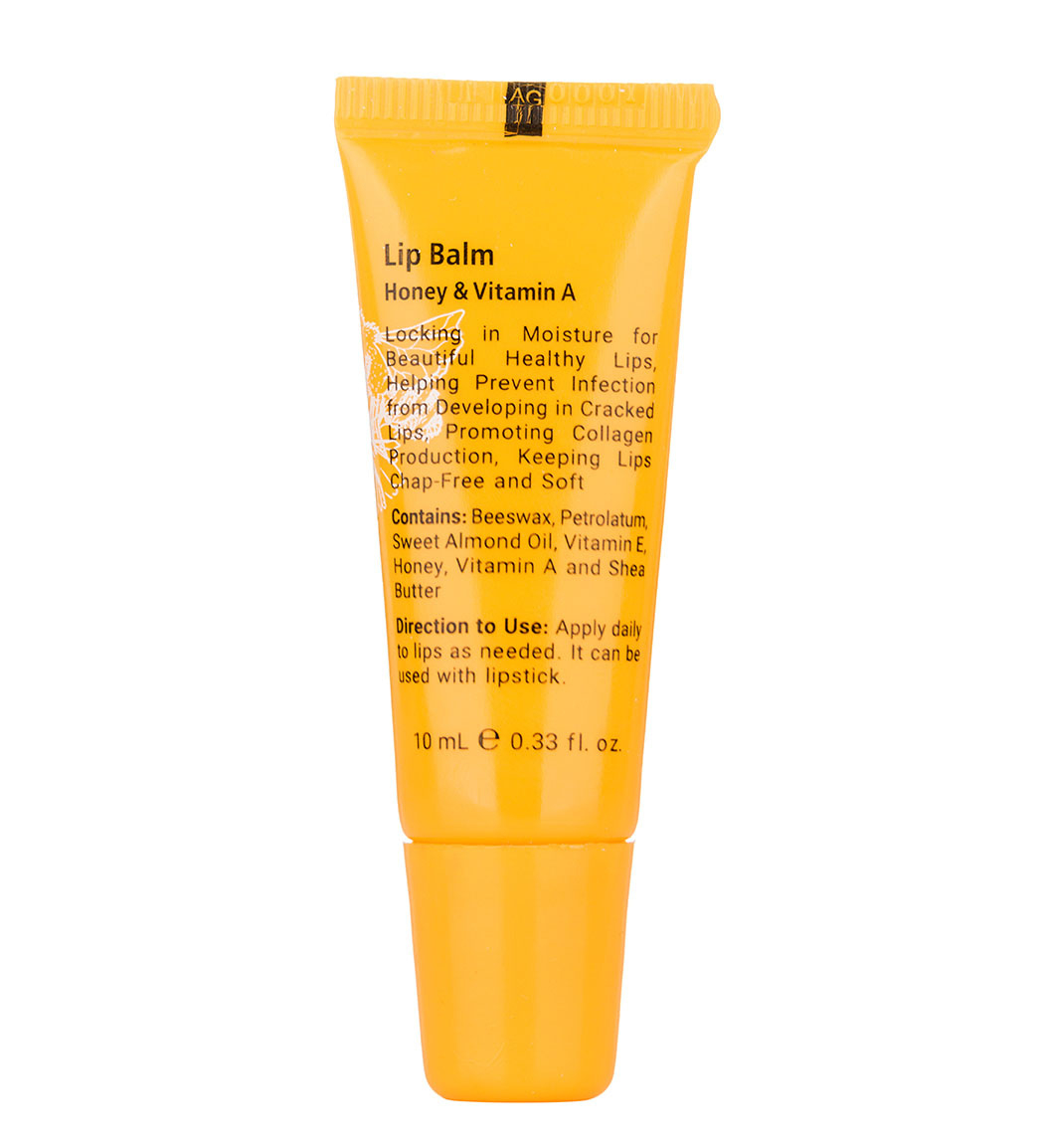 Aqualip Honey And Vitamin A Lip Balm 10 ml تصویر  بالم لب عسل و ویتامین A آکوالیپ 10 میل