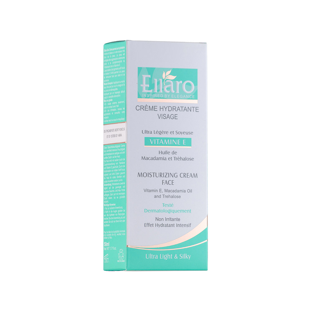 تصویر کرم مرطوب کننده ویتامین E الارو