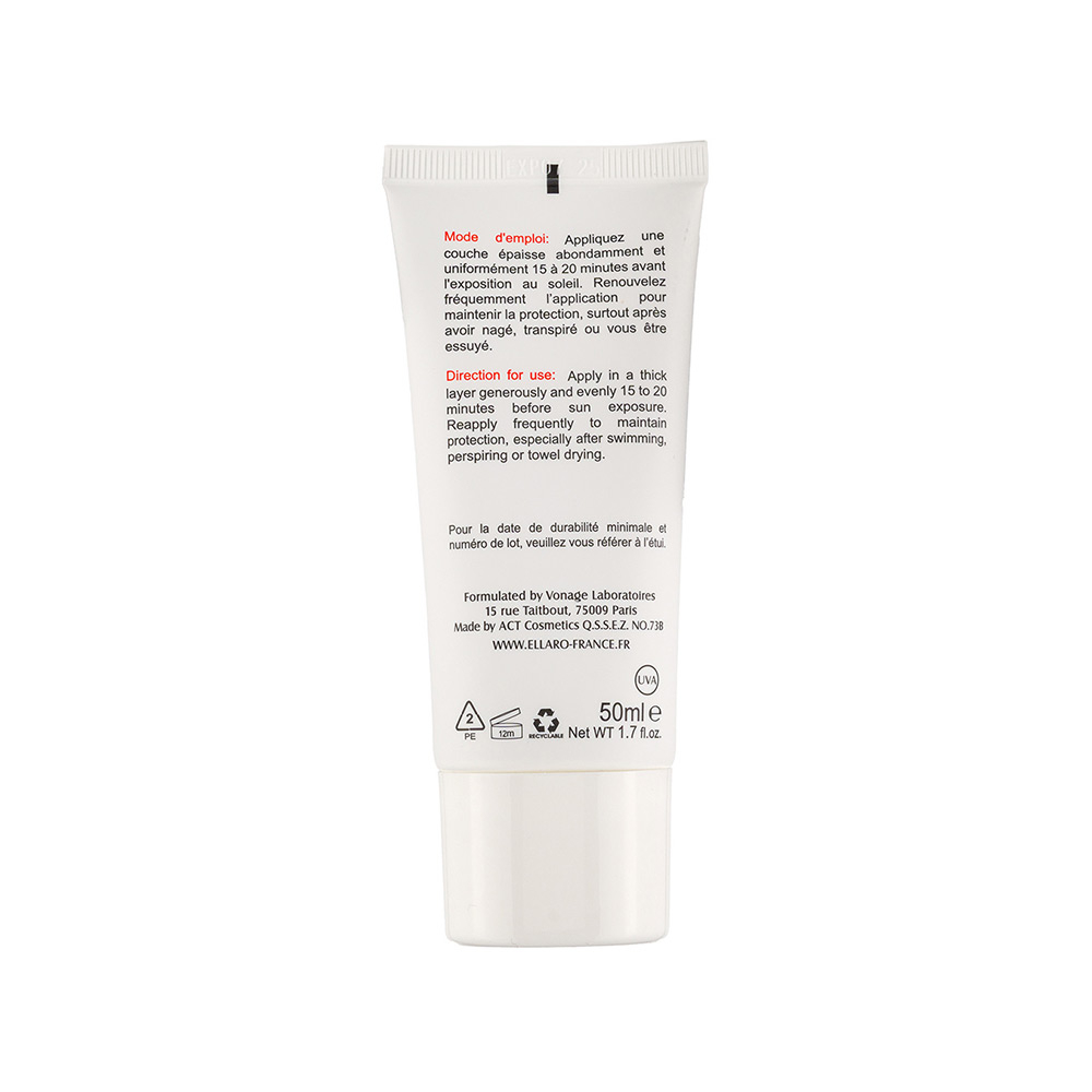 تصویر کرم ضد آفتاب بی رنگ SPF30 الارو مدل مینرال مناسب پوست حساس