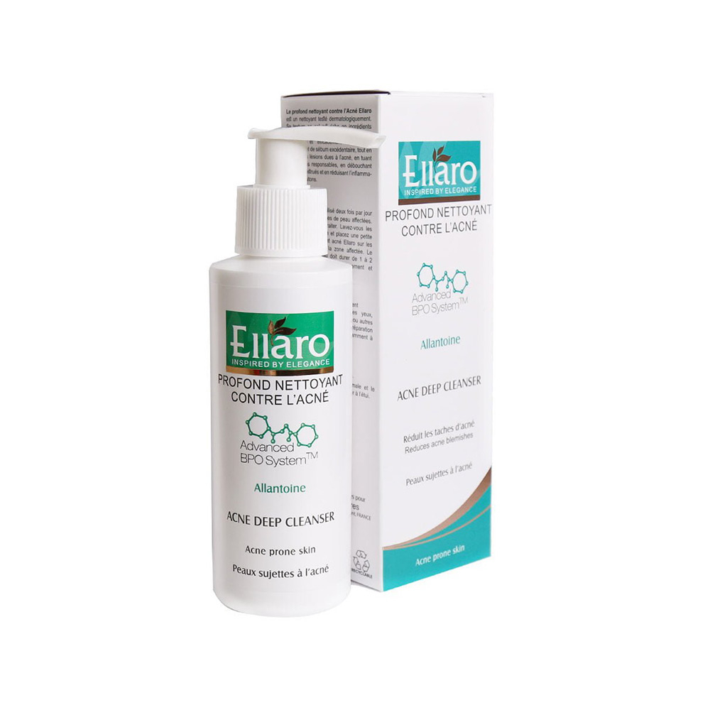 تصویر شوینده عمقی پوست دارای جوش الارو Ellaro