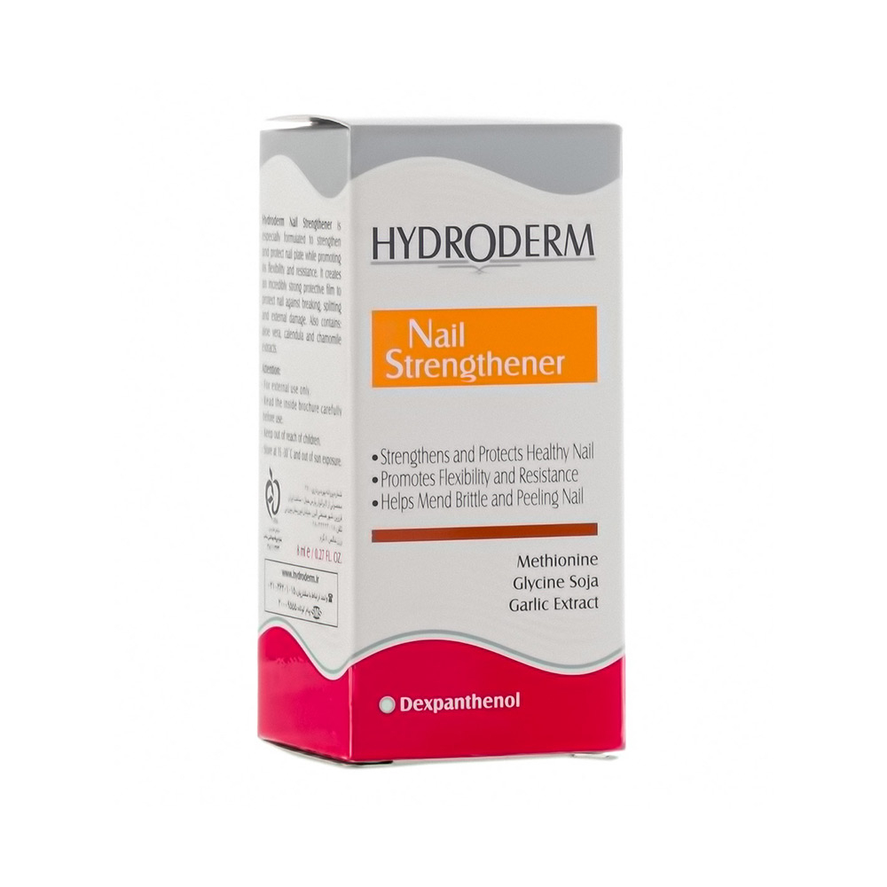 تصویر محلول استحکام بخش ناخن هیدرودرم 8 میل