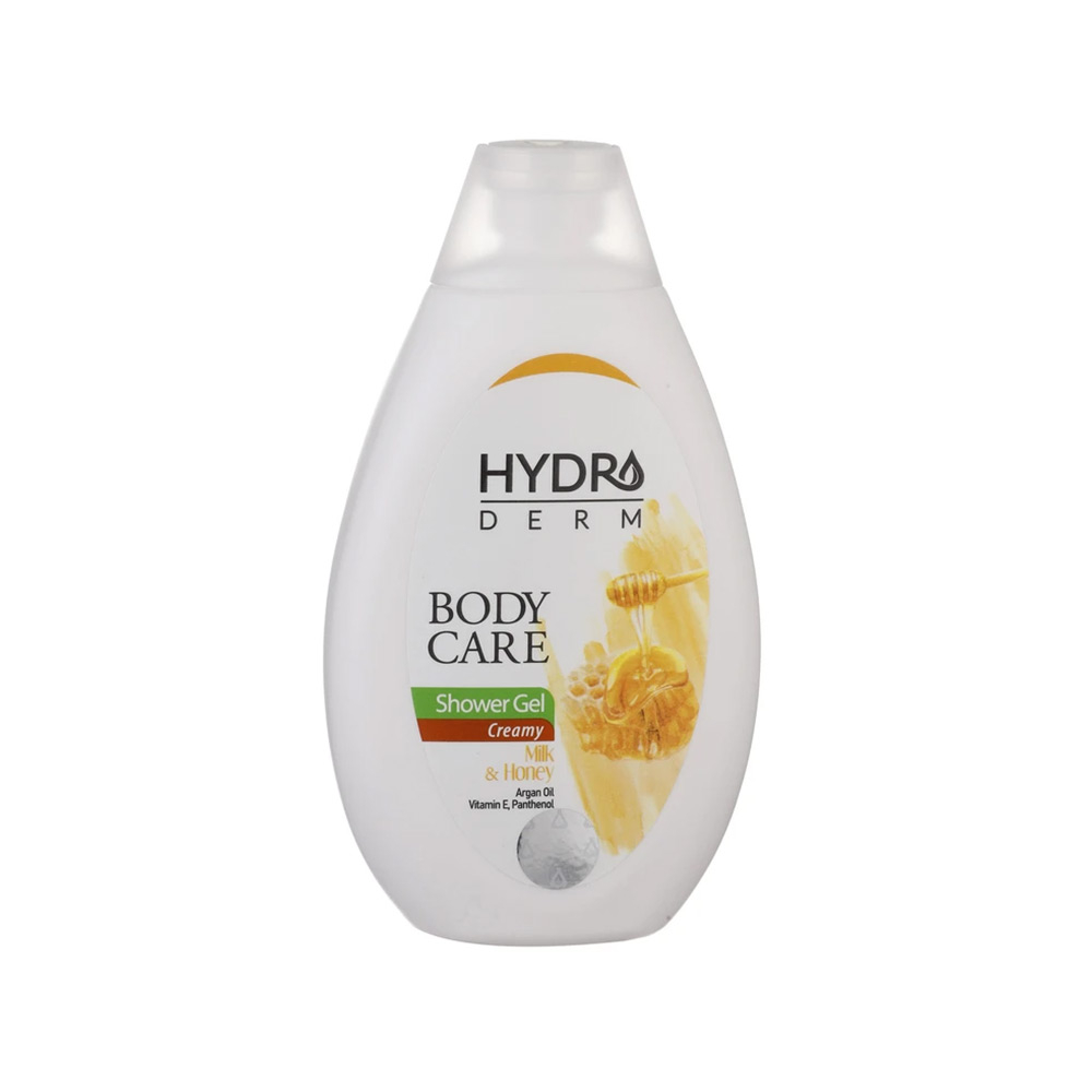 تصویر شامپو بدن کرمی هیدرودرم با رایحه شیر و عسل