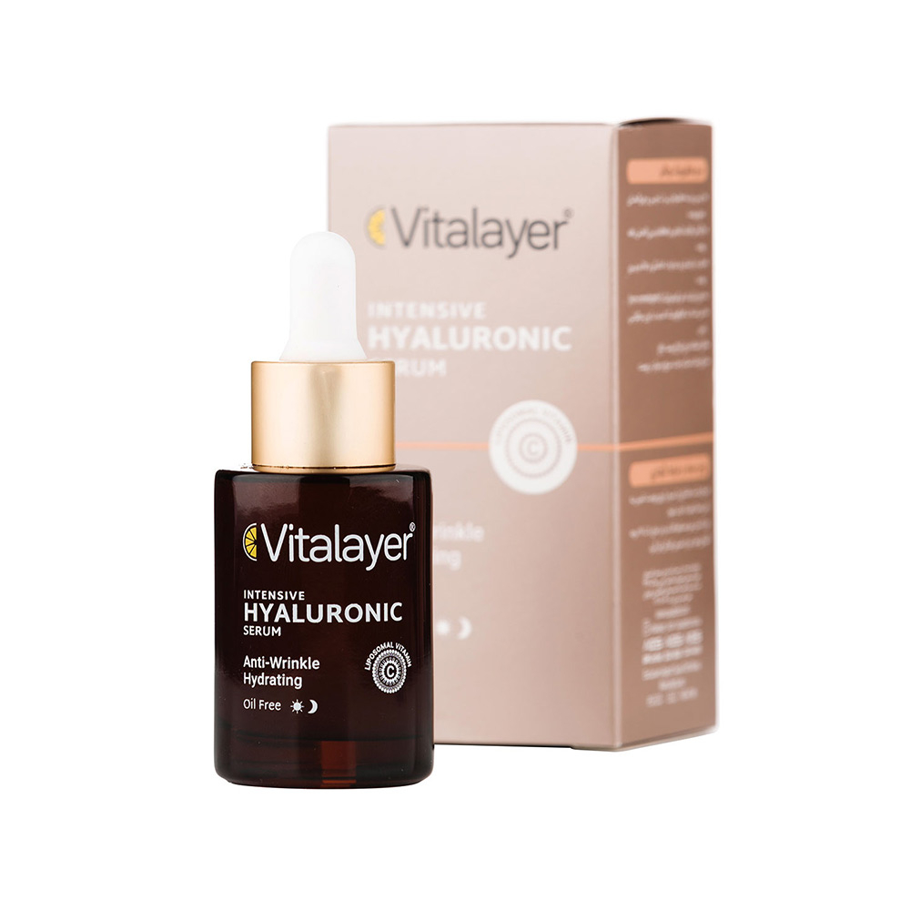 تصویر سرم قطره چكانى هيالورونيک اسید ویتالیر