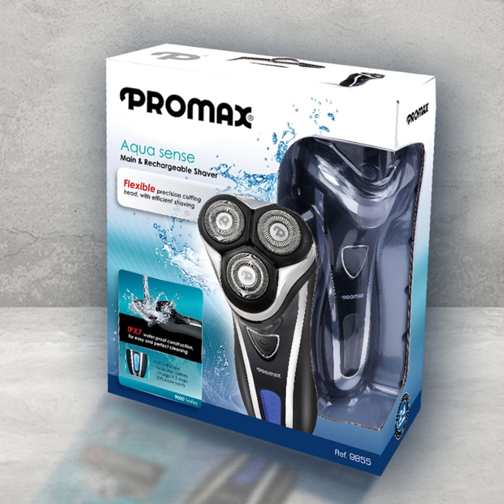 تصویر ماشین اصلاح صورت پرومکس مدل 9855