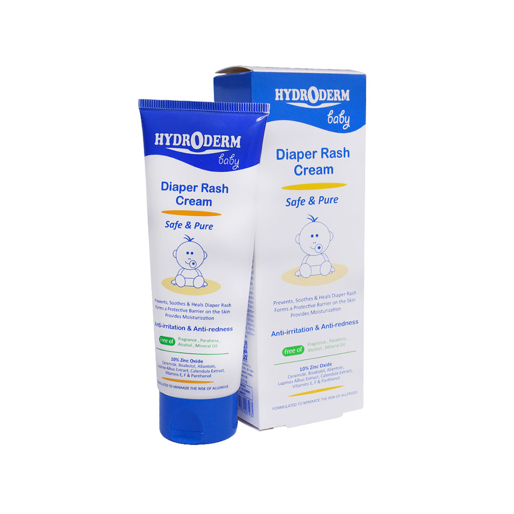 تصویر کرم سوختگی پای کودک هیدرودرم