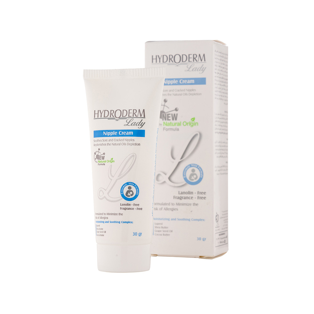 تصویر کرم شقاق سینه هیدرودرم