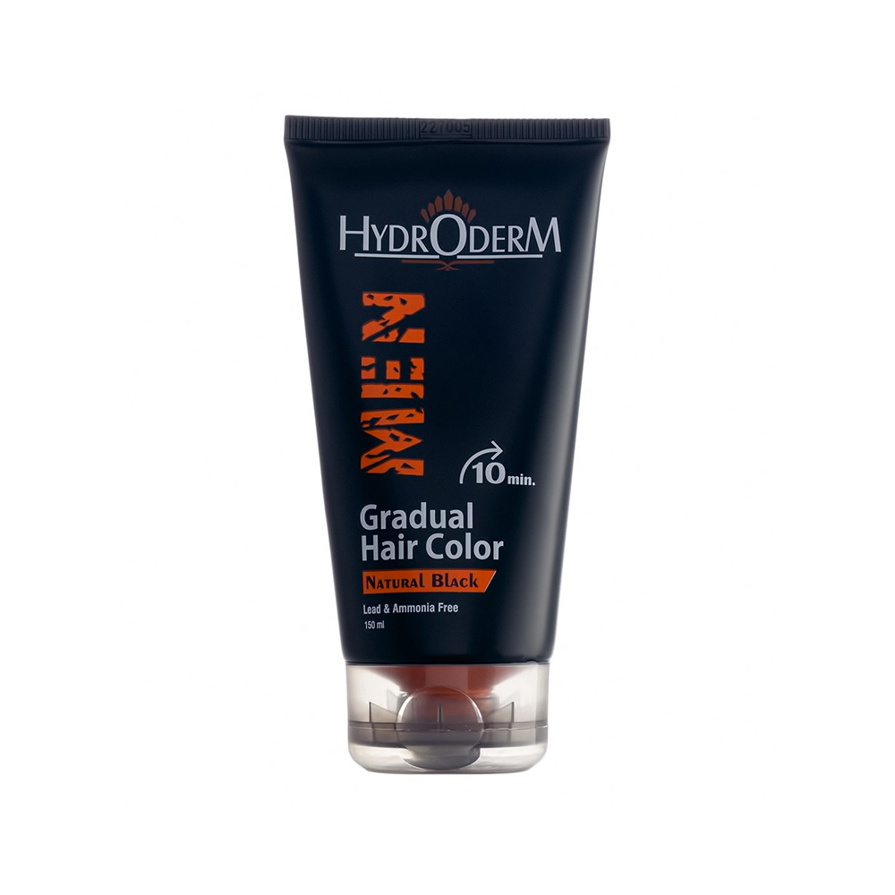 تصویر رنگ مو تدریجی آقایان هیدرودرم